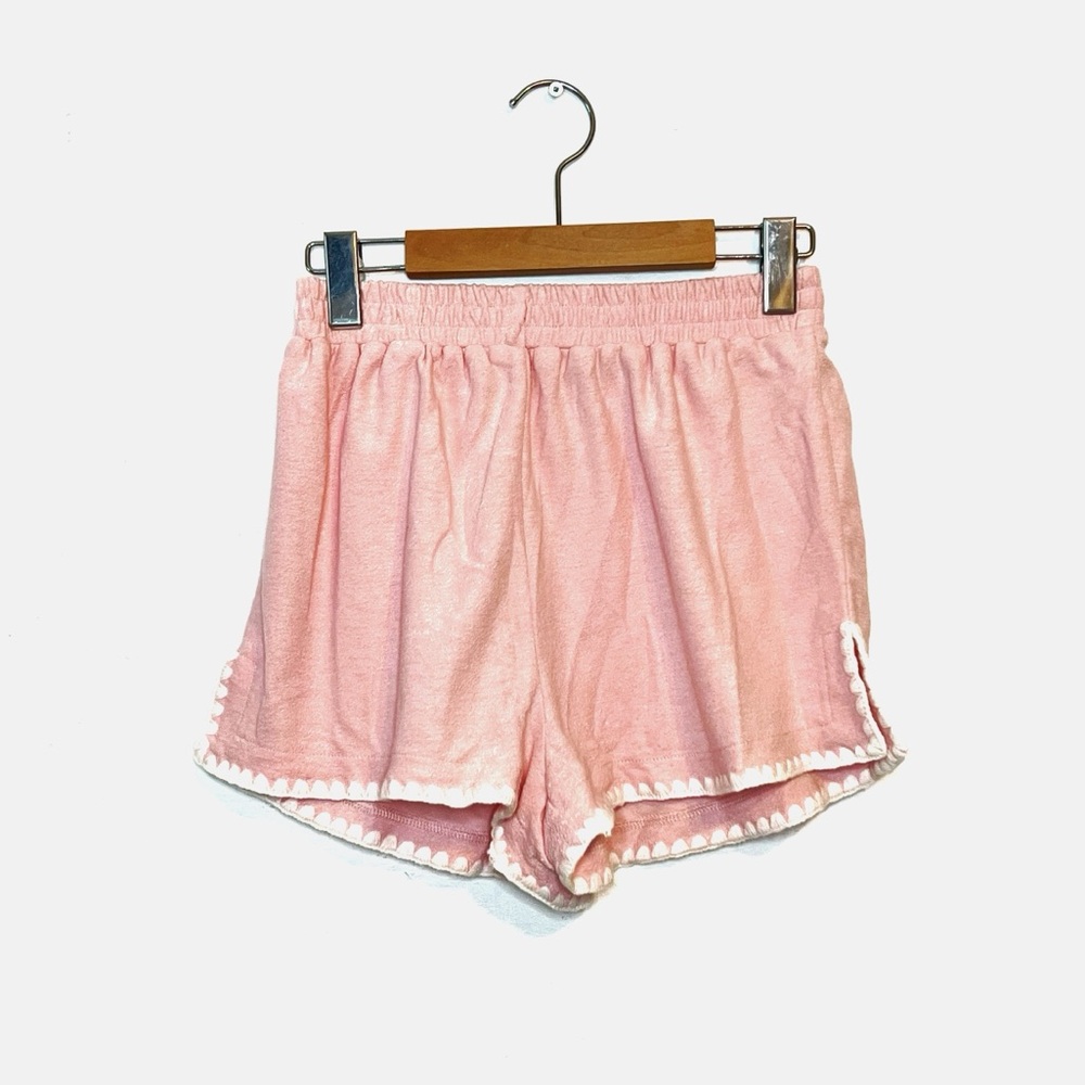 Lena | Pink Terry Shorts